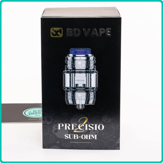 Packaging Clearomiseur Precisio 2 Sub-Ohm Édition Limitée Silver Night